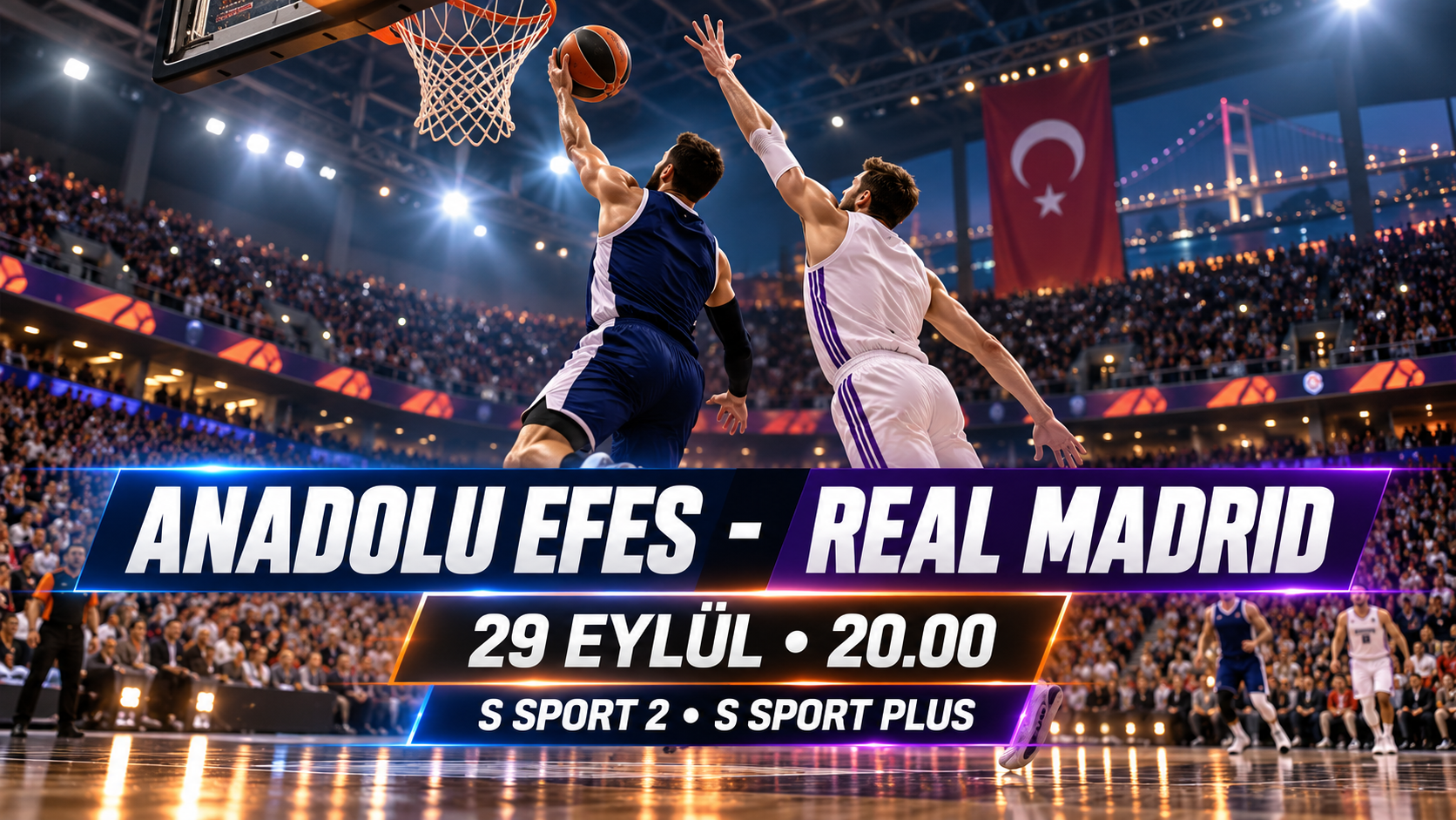 Anadolu Efes-Real Madrid maçı ne zaman, saat kaçta, hangi kanalda?