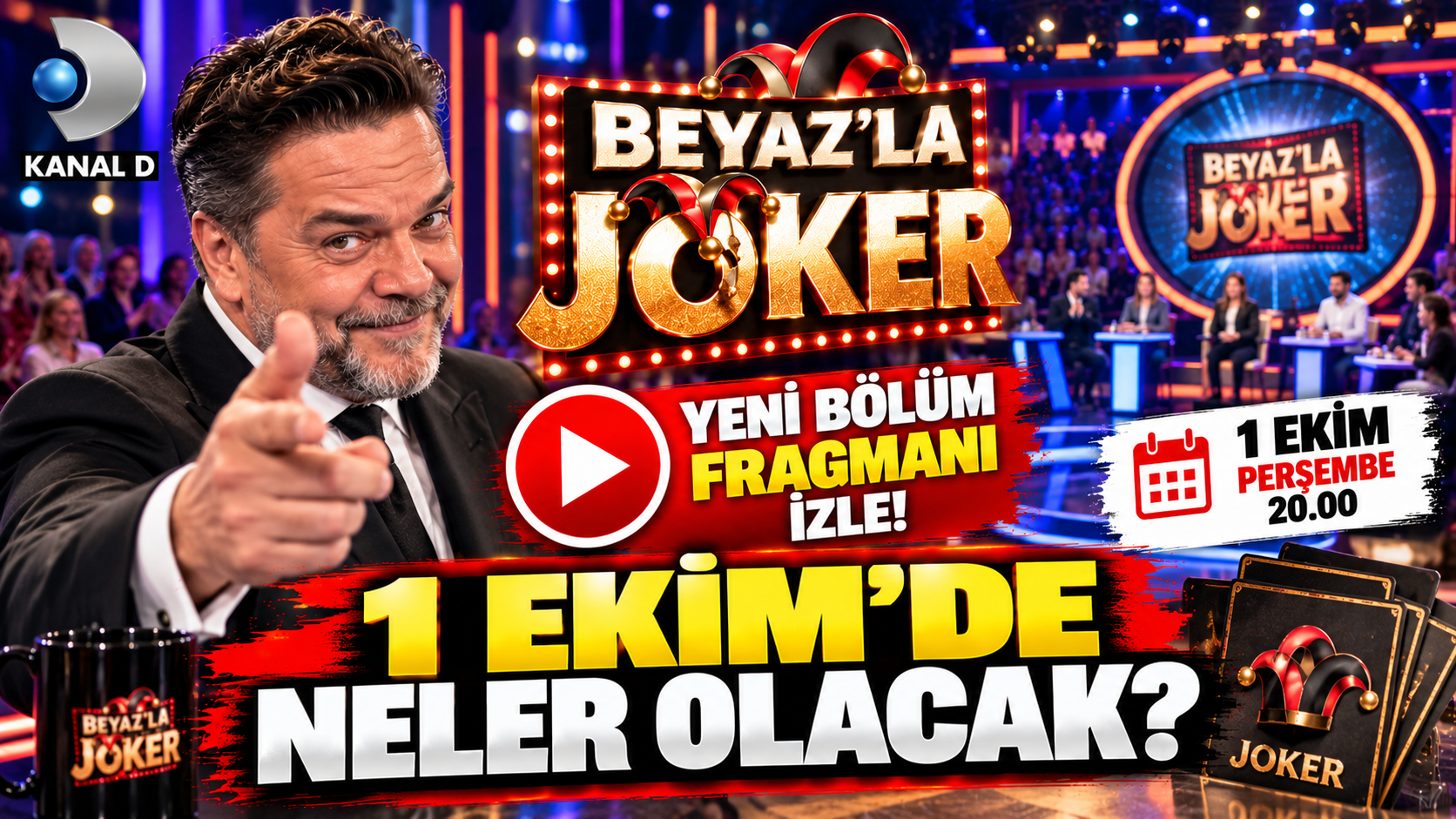 Beyaz’la Joker yeni bölüm fragmanı izle! 1 Ekim’de neler olacak?
