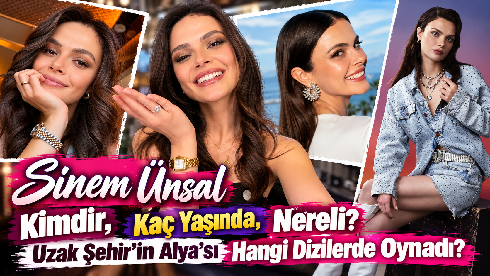 Sinem Ünsal Kimdir, Kaç Yaşında, Nereli? Uzak Şehir’in Alya’sı Hangi Dizilerde Oynadı?