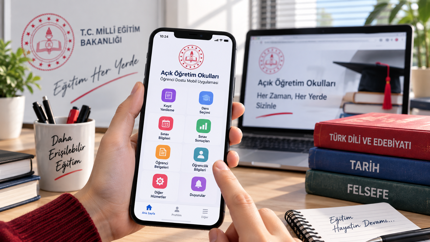 Açık Öğretim Mobil Uygulaması Nedir, Nasıl Kullanılır? Hangi İşlemler Yapılabilecek?
