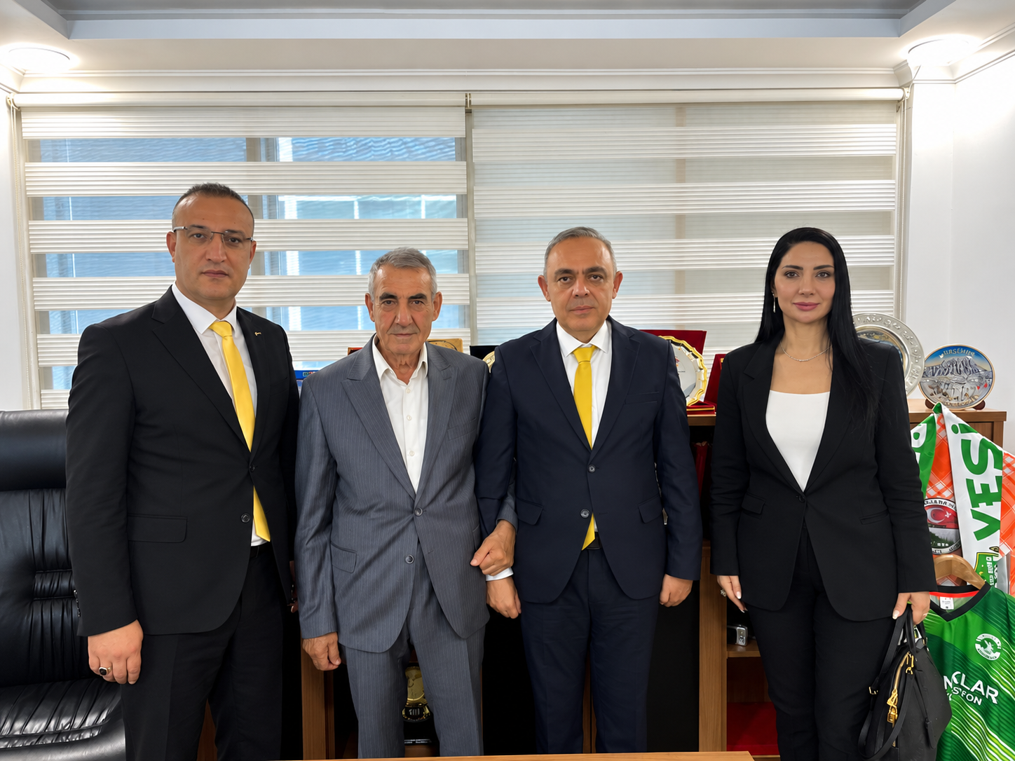 Ahmet Sarı’dan Çiğdem Gazetesi’ne ziyaret