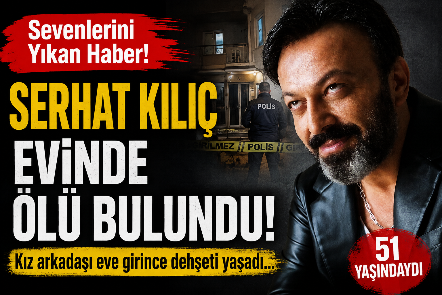 Sevenlerini Yıkan Haber! Serhat Kılıç Evinde Ölü Bulundu
