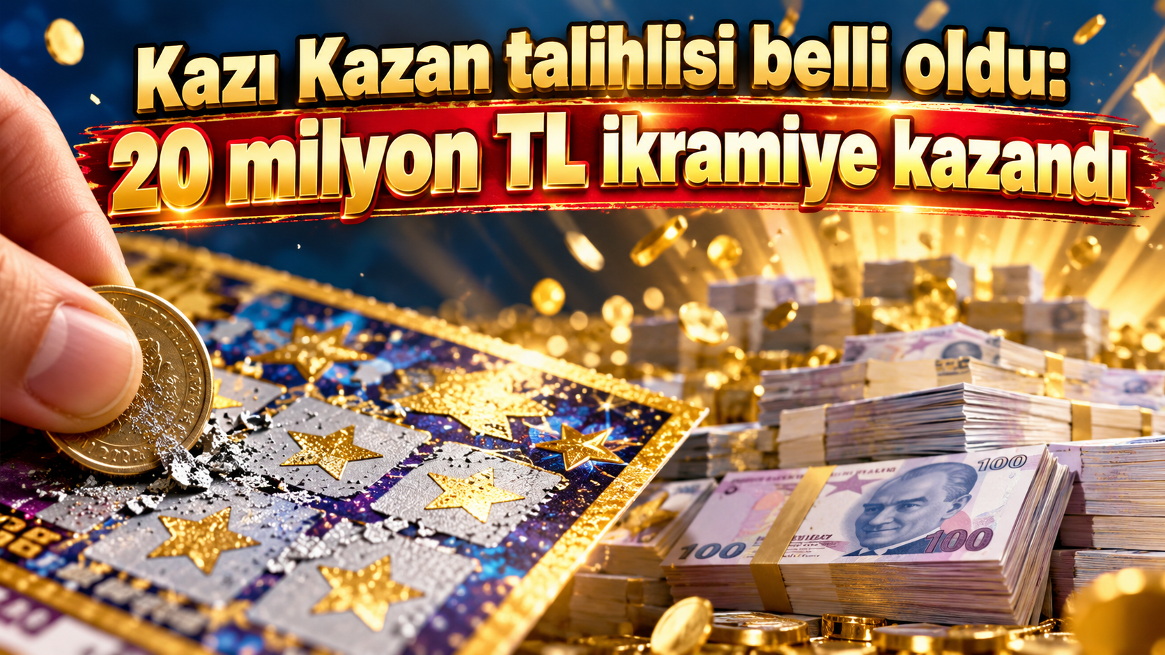 Kazı Kazan talihlisi belli oldu: 20 milyon TL ikramiye kazandı