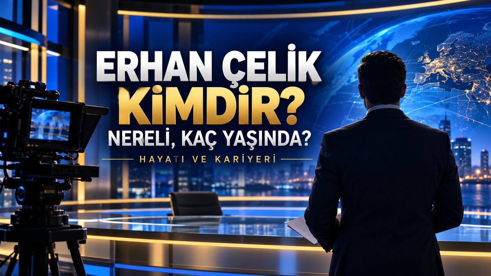 Erhan Çelik kimdir, nereli ve kaç yaşında? İşte haber spikerinin hayatı