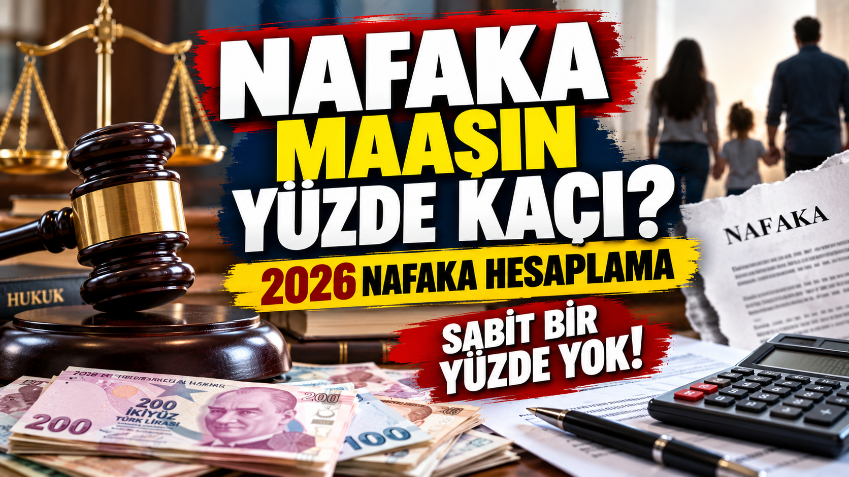 Nafaka maaşın yüzde kaçı? 2026 nafaka hesaplama.. Nafaka her yıl artar mı?