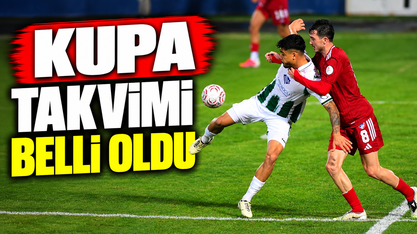 Kupa takvimi belli oldu
