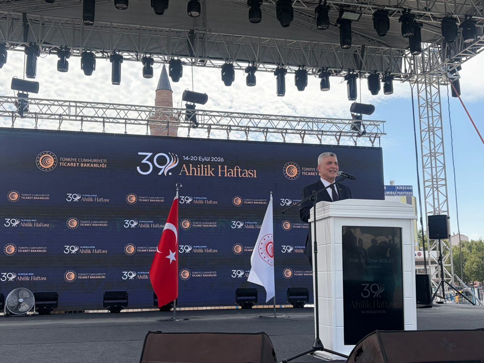 Ömer Bolat Kırşehir’den Seslendi: Ahilik Anadolu’nun Manevi Mirası
