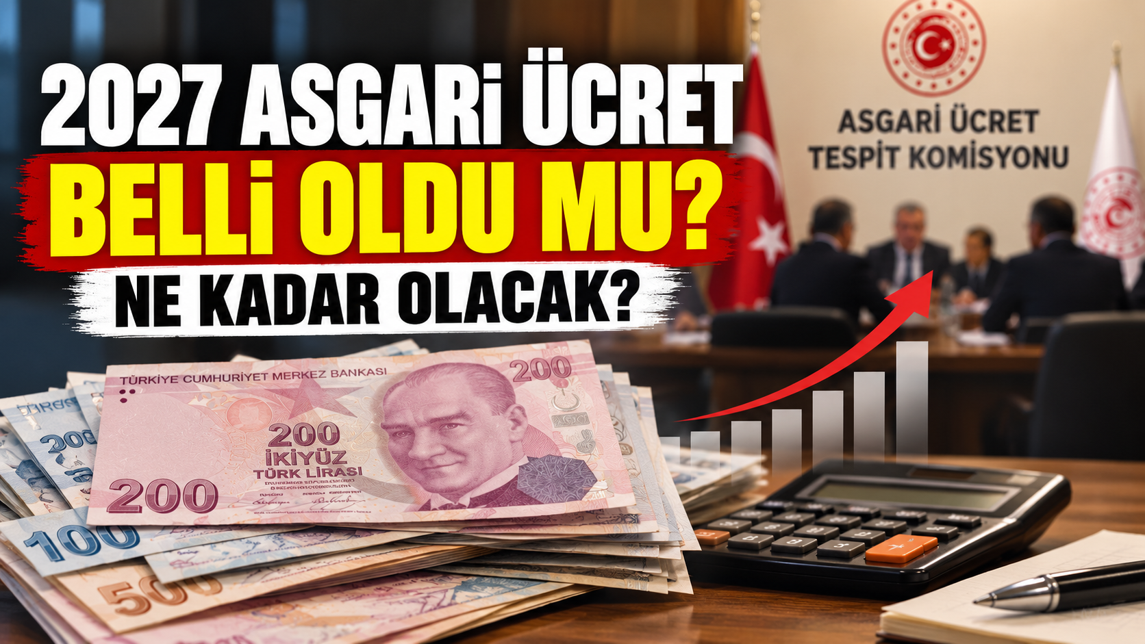 2027 Asgari Ücret Zammı Belli Oldu mu? 2027 Asgari Ücret Ne Kadar Olacak?