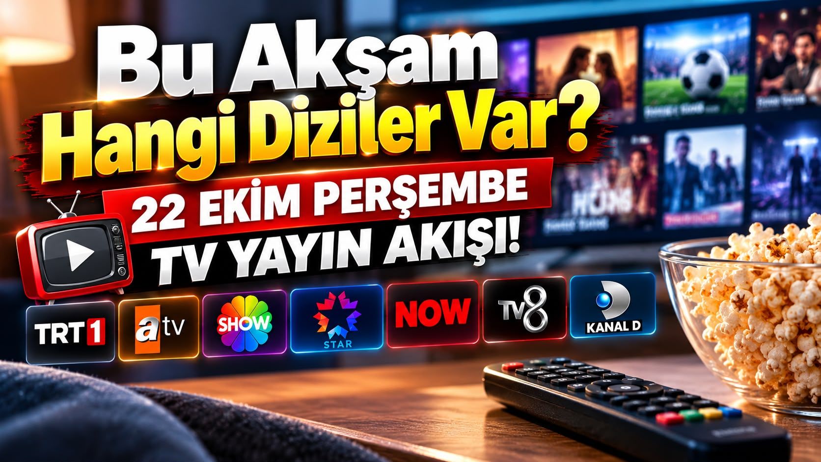 Bu Akşam Hangi Diziler Var? 22 Ekim Perşembe TV Yayın Akışı!