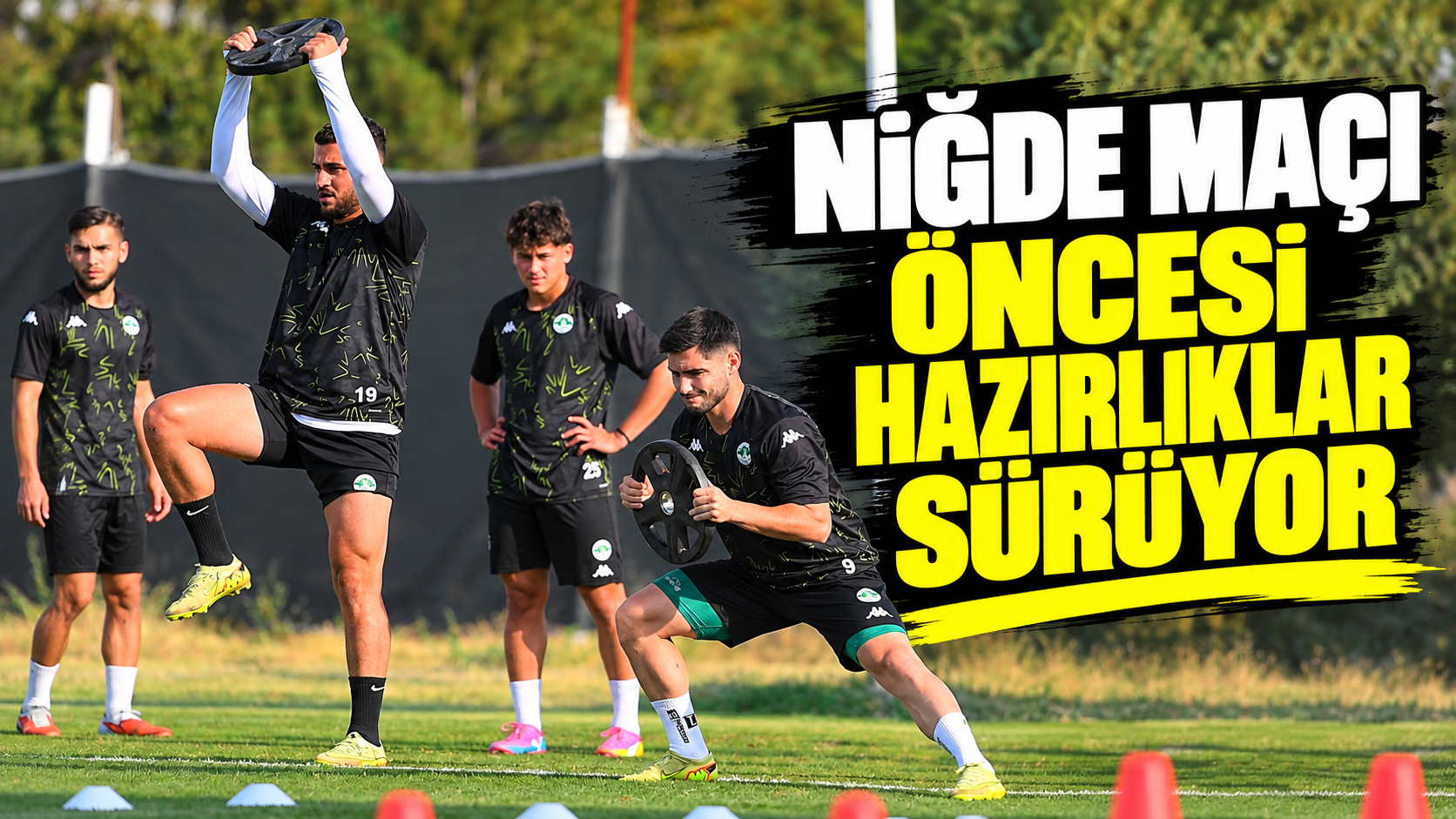 Niğde maçı öncesi hazırlıklar sürüyor
