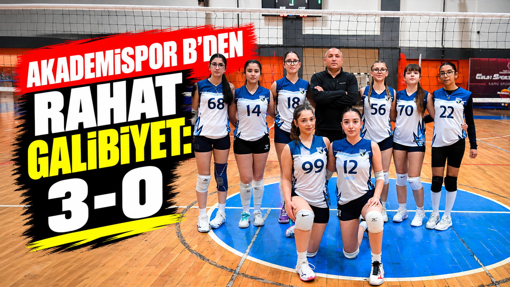 Akademispor B’den rahat galibiyet: 3-0