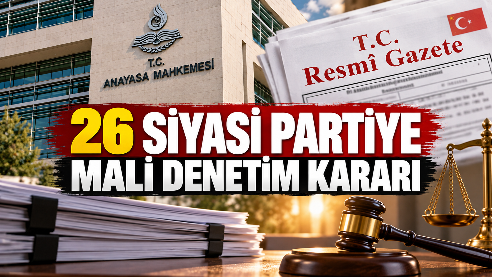 26 Siyasi Partiye Mali Denetim Kararı! Hangi Partiler Mali Denetime Girecek?