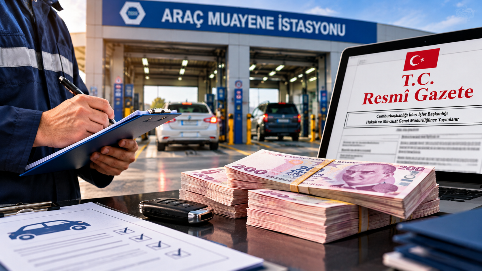 Araç Muayenesinde Yeni Ceza Düzenlemesi Ne? İstasyon İşletmecilerine 100 Bin TL Ceza mı Geliyor?