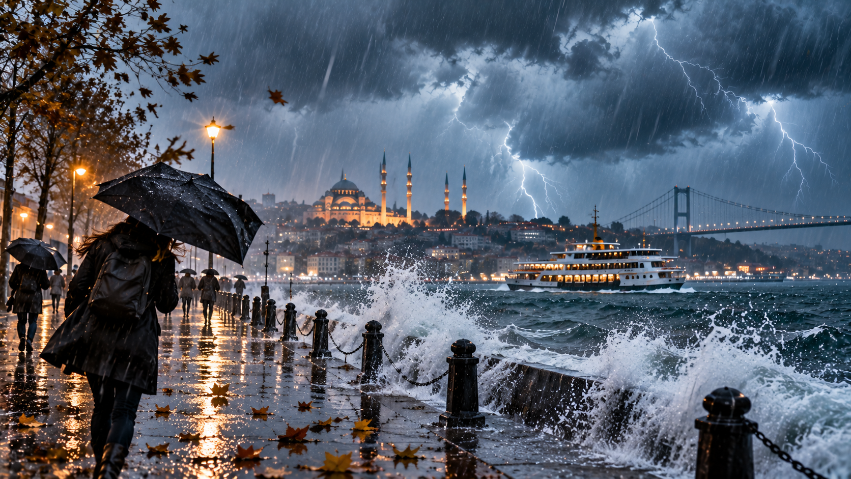 İstanbul'da Sel Bekleniyor mu? AKOM ve Meteoroloji'den 27-29 Ekim İçin Sağanak Uyarısı!