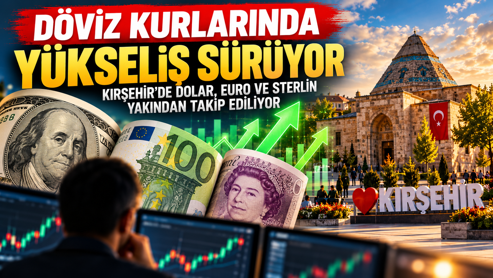 14 Ekim Çarşamba Günü Kırşehir'de Döviz Kuru