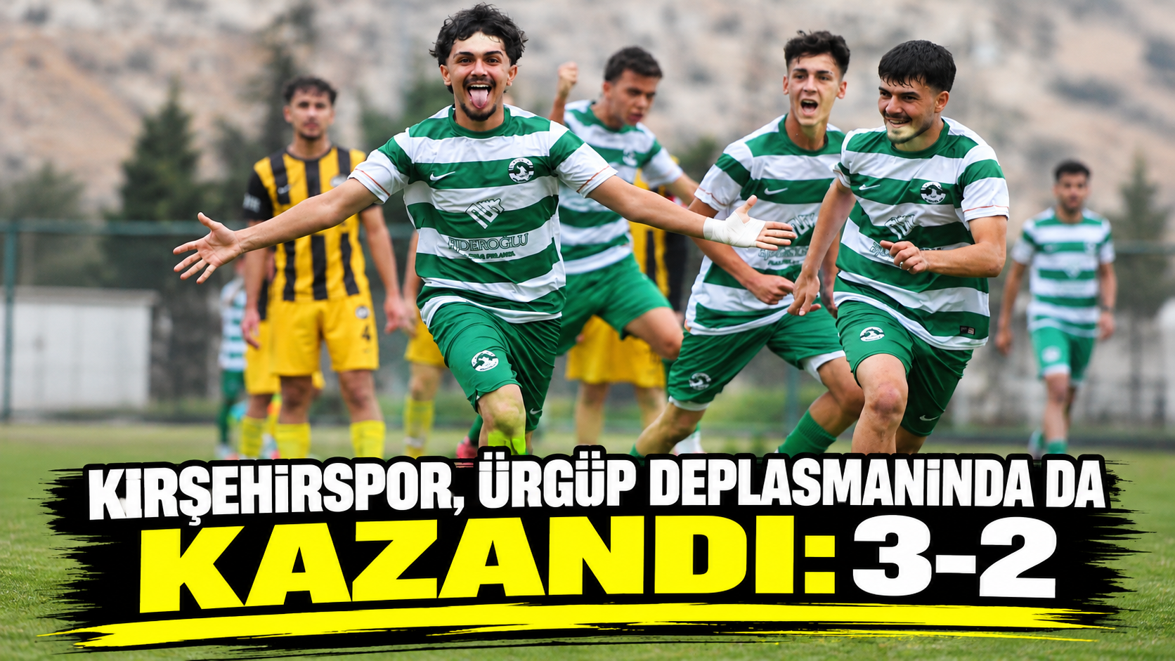 Kırşehirspor, Ürgüp deplasmanında da kazandı: 3-2