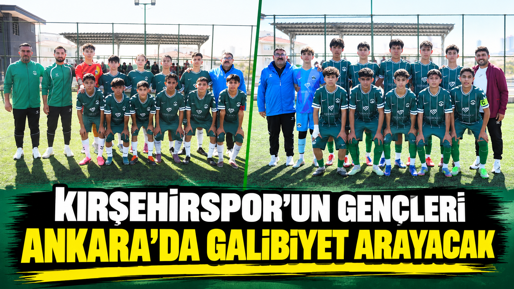 Kırşehirspor’un gençleri Ankara’da galibiyet arayacak