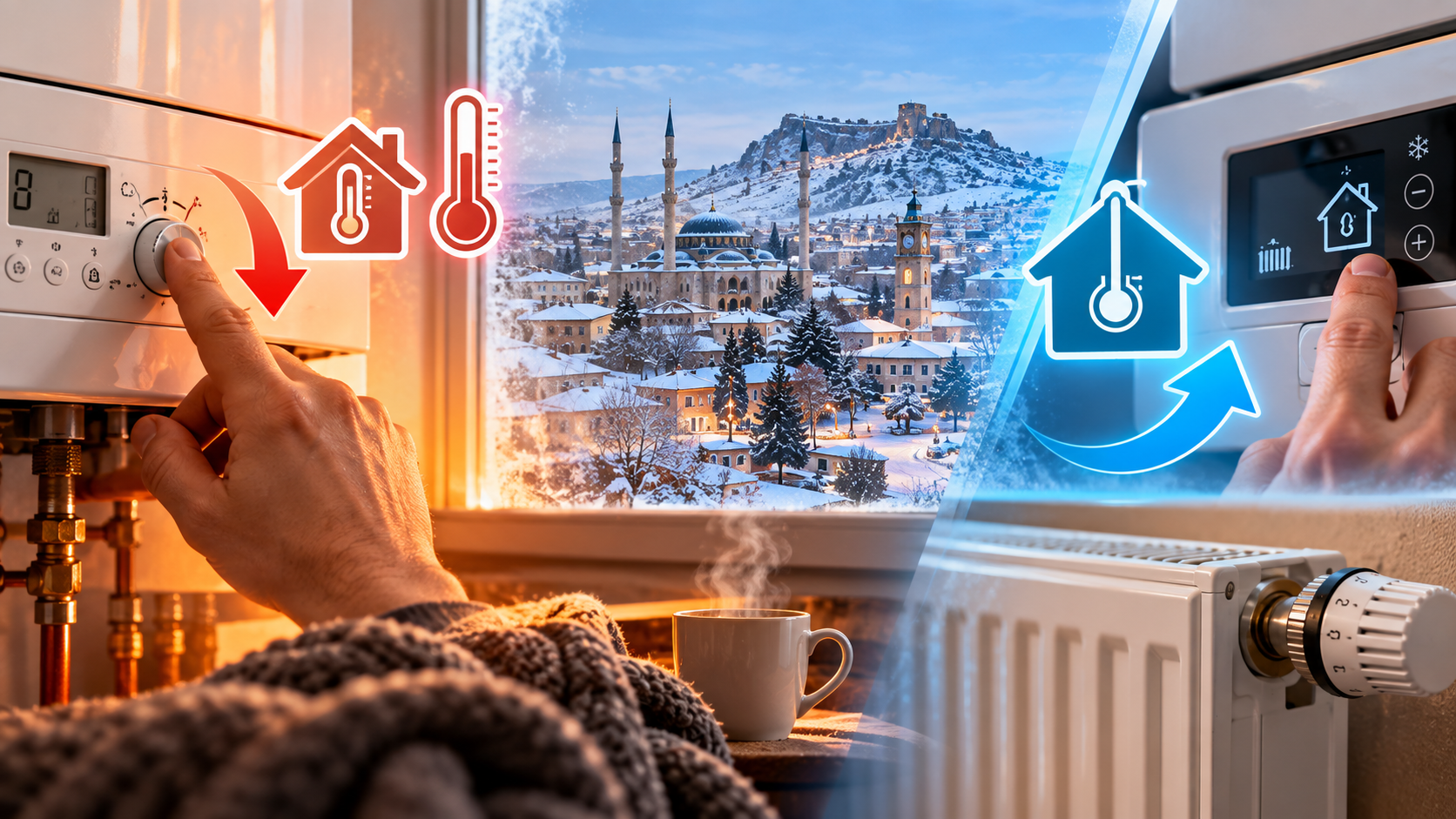 Kırşehir’de Kombiyi Aç-Kapa Yapmak mı, Sürekli Düşük Derecede Yakmak mı Daha Ekonomik?