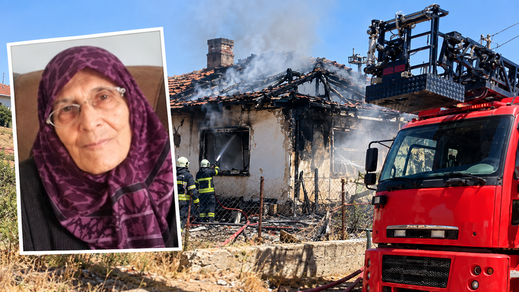 Mucur’da Ev Yangını Can Aldı