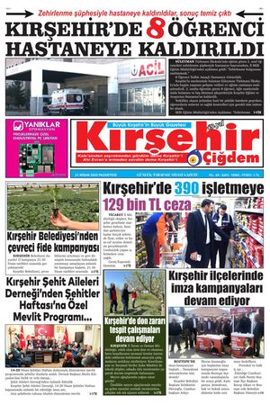 21.04.2025 Kırşehir Çiğdem Gazetesi